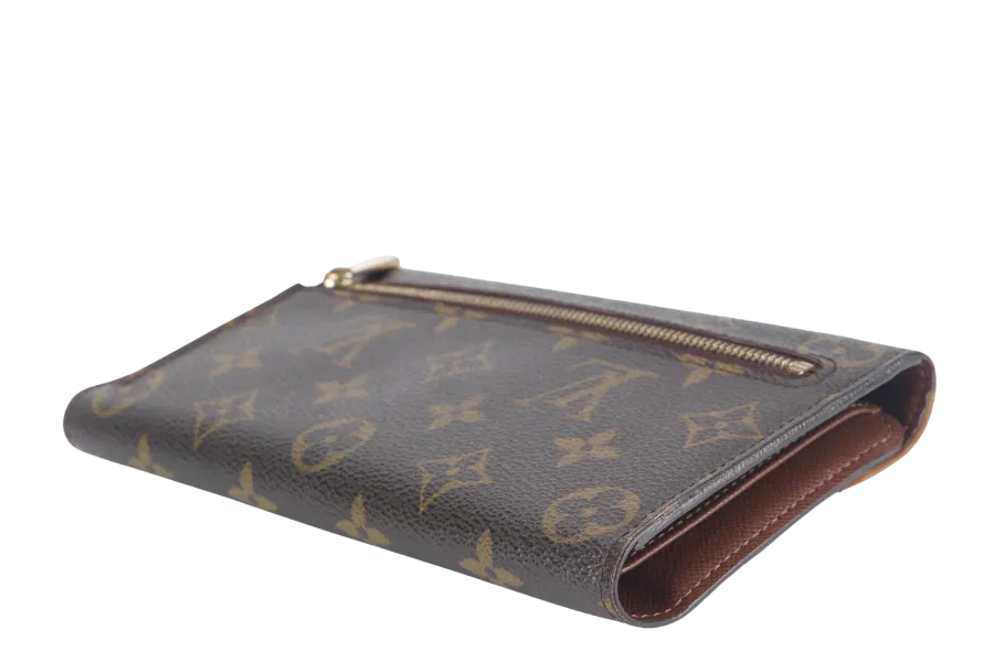 LOUIS VUITTON EUGENIE WALLET MONOGRAM WITH DUST COVER AND BOX