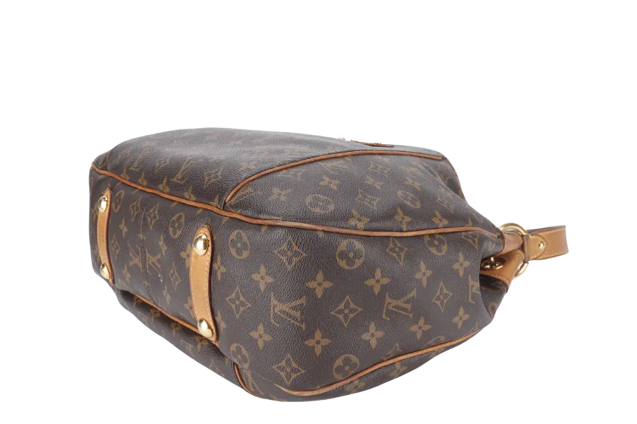 LOUIS VUITTON GALLIERA PM MONOGRAM CANVAS GOLD HARDWARE WITH DUST COVER