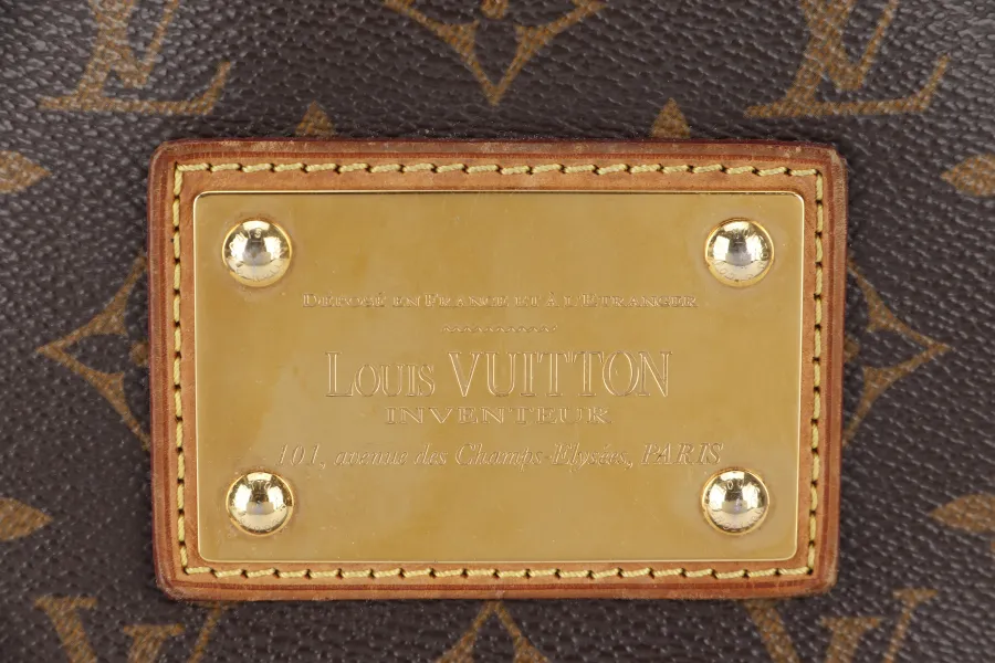 LOUIS VUITTON GALLIERA PM MONOGRAM CANVAS GOLD HARDWARE WITH DUST COVER