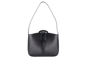 LOUIS VUITTON M52162 REVERIE BAG SMALL BLACK EPI LEATHER GOLD HARDWARE WITH DUST COVER