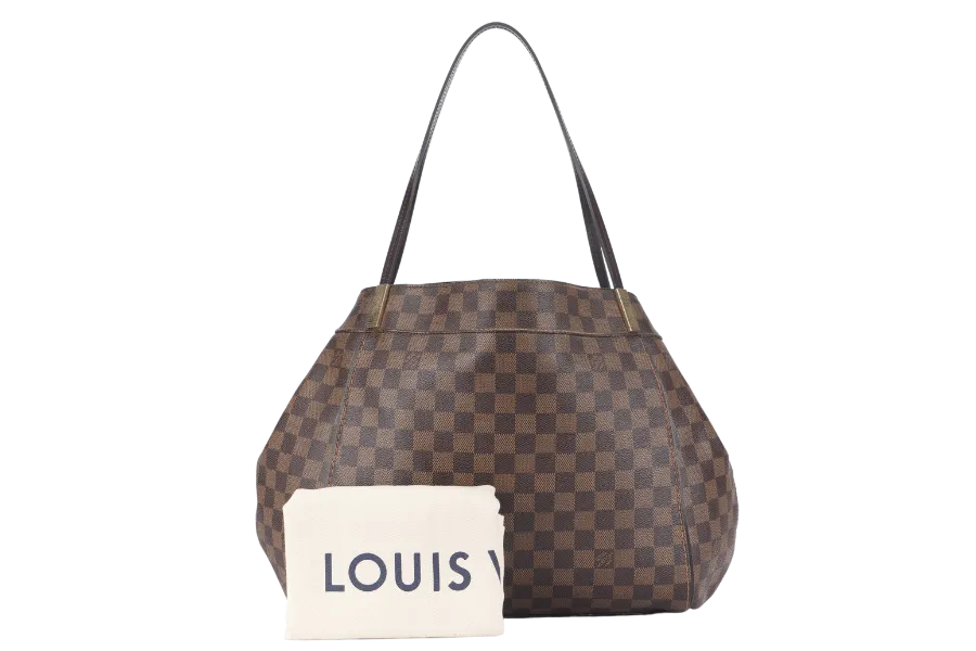 LOUIS VUITTON MARYLEBONE PM (N41215) DAMIER EBENE GOLD HARDWARE WITH DUST COVER
