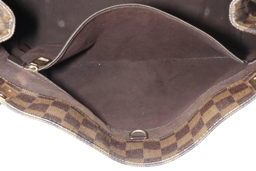 LOUIS VUITTON MARYLEBONE PM (N41215) DAMIER EBENE GOLD HARDWARE WITH DUST COVER