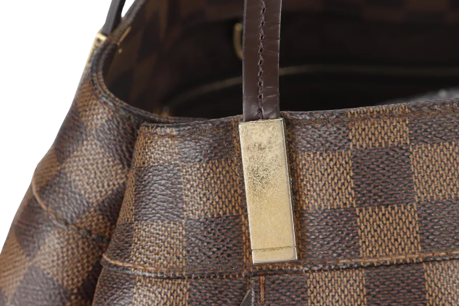 LOUIS VUITTON MARYLEBONE PM (N41215) DAMIER EBENE GOLD HARDWARE WITH DUST COVER
