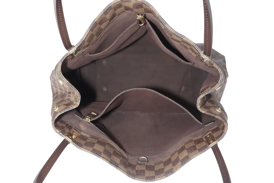 LOUIS VUITTON MARYLEBONE PM (N41215) DAMIER EBENE GOLD HARDWARE WITH DUST COVER