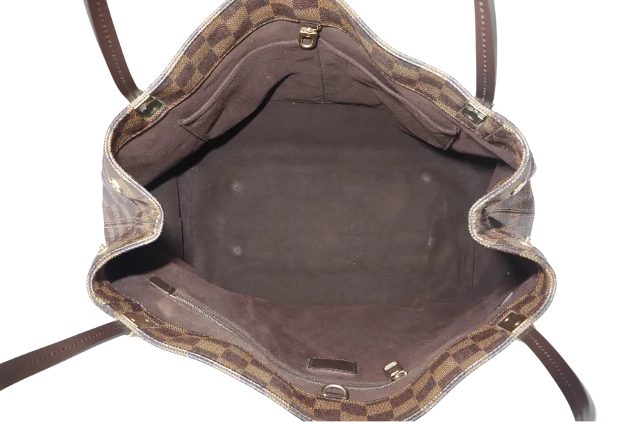LOUIS VUITTON MARYLEBONE PM (N41215) DAMIER EBENE GOLD HARDWARE WITH DUST COVER