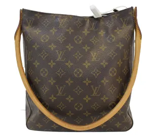 LOUIS VUITTON Monogram Canvas Looping GM Bag