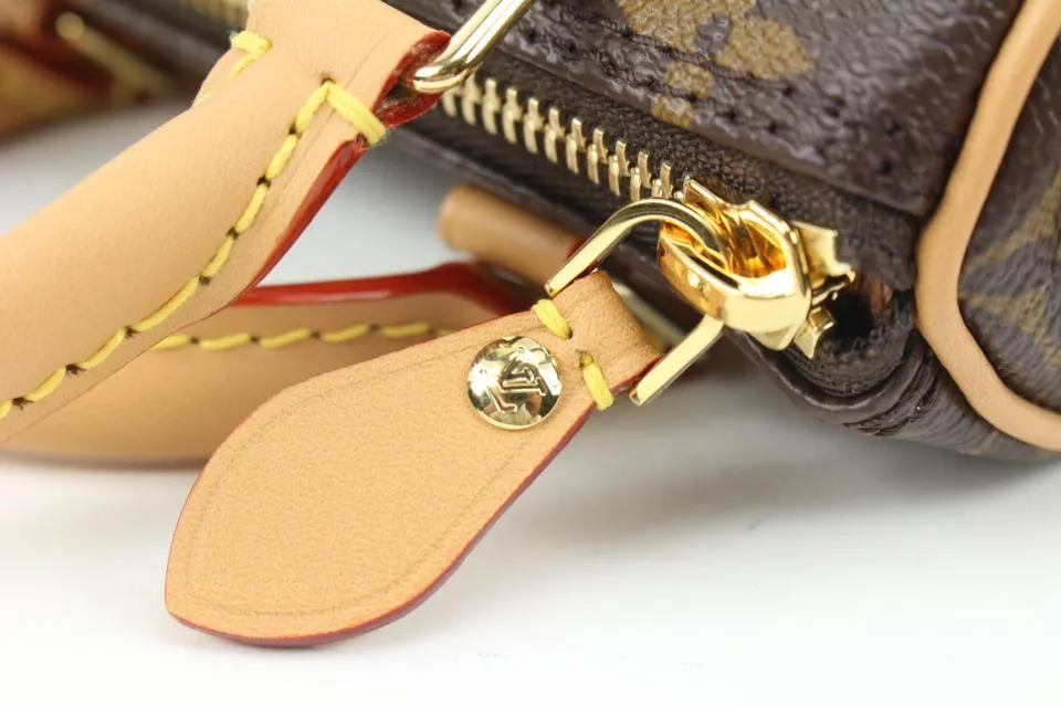 Louis Vuitton Monogram Nano Speedy Bandouliere 32lk37s