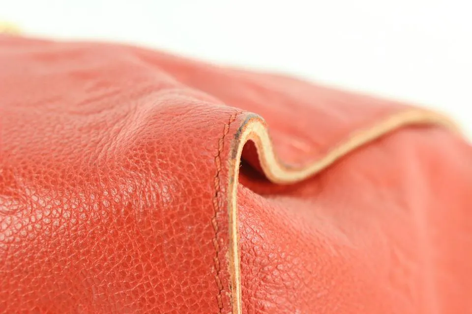 Louis Vuitton Red Leather Monogram Empreinte Lumineuse PM 2way Bag 1lk516s