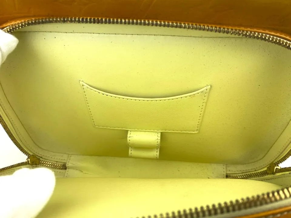 Louis Vuitton Yellow Monogram Vernis Murray Backpack 5LVA101