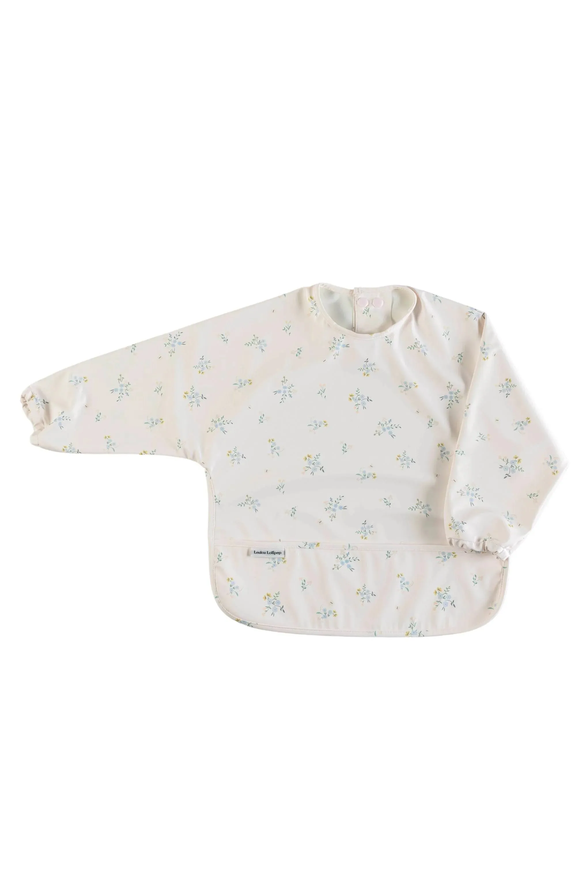 Loulou Lollipop - Long Sleeve Waterproof Bib - Ditsy Floral