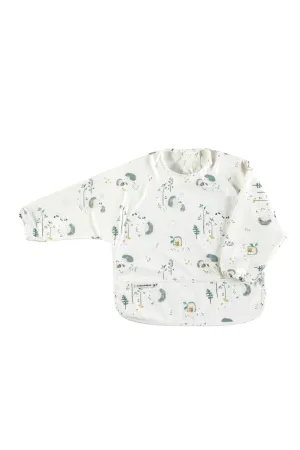 Loulou Lollipop - Long Sleeve Waterproof Bib - Hedgehogs