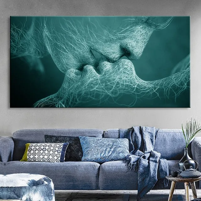 Love Kiss Canvas