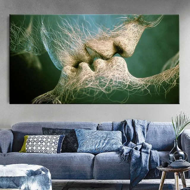 Love Kiss Canvas