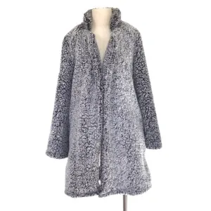 Love Tree Gray Teddy Bear Coat Size Small