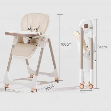 Lucky Baby Viner Swing & Highchair - Kaki