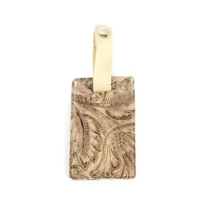Luggage Tag - Brindle w/ Sesame Autumn