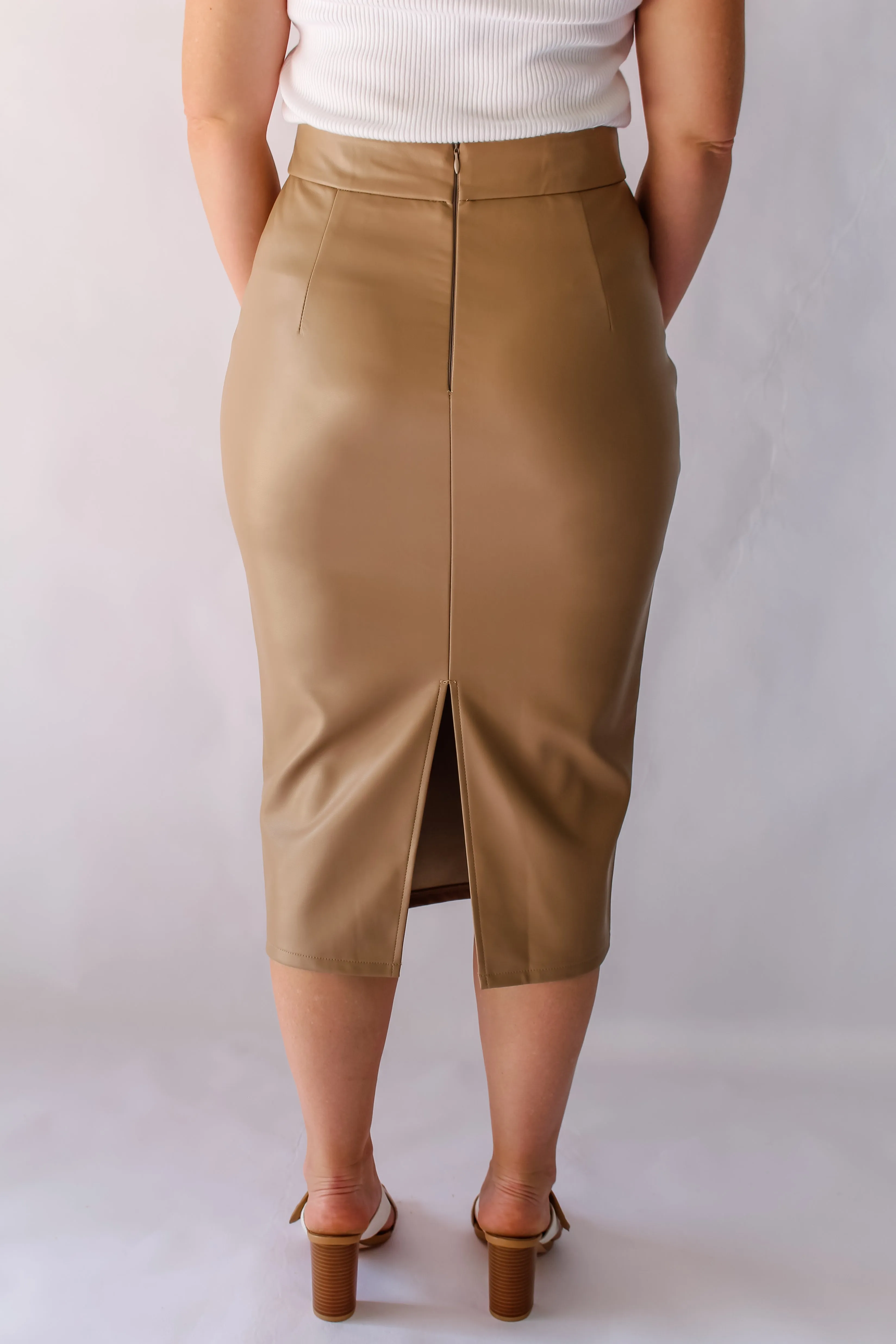 MADDISON SKIRT - TAN