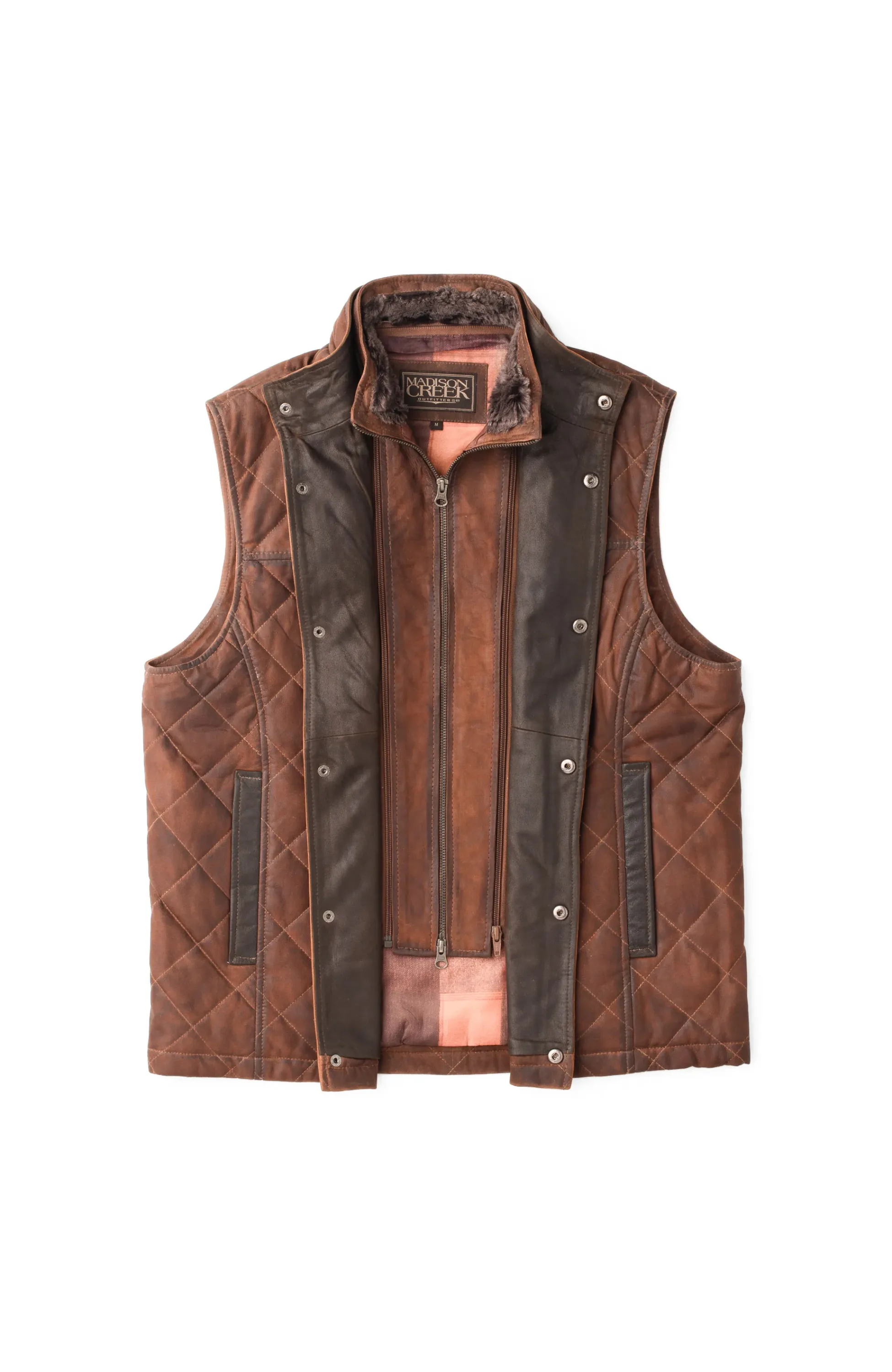 Madison Creek - Beaver Creek Lightweight Leather Vest