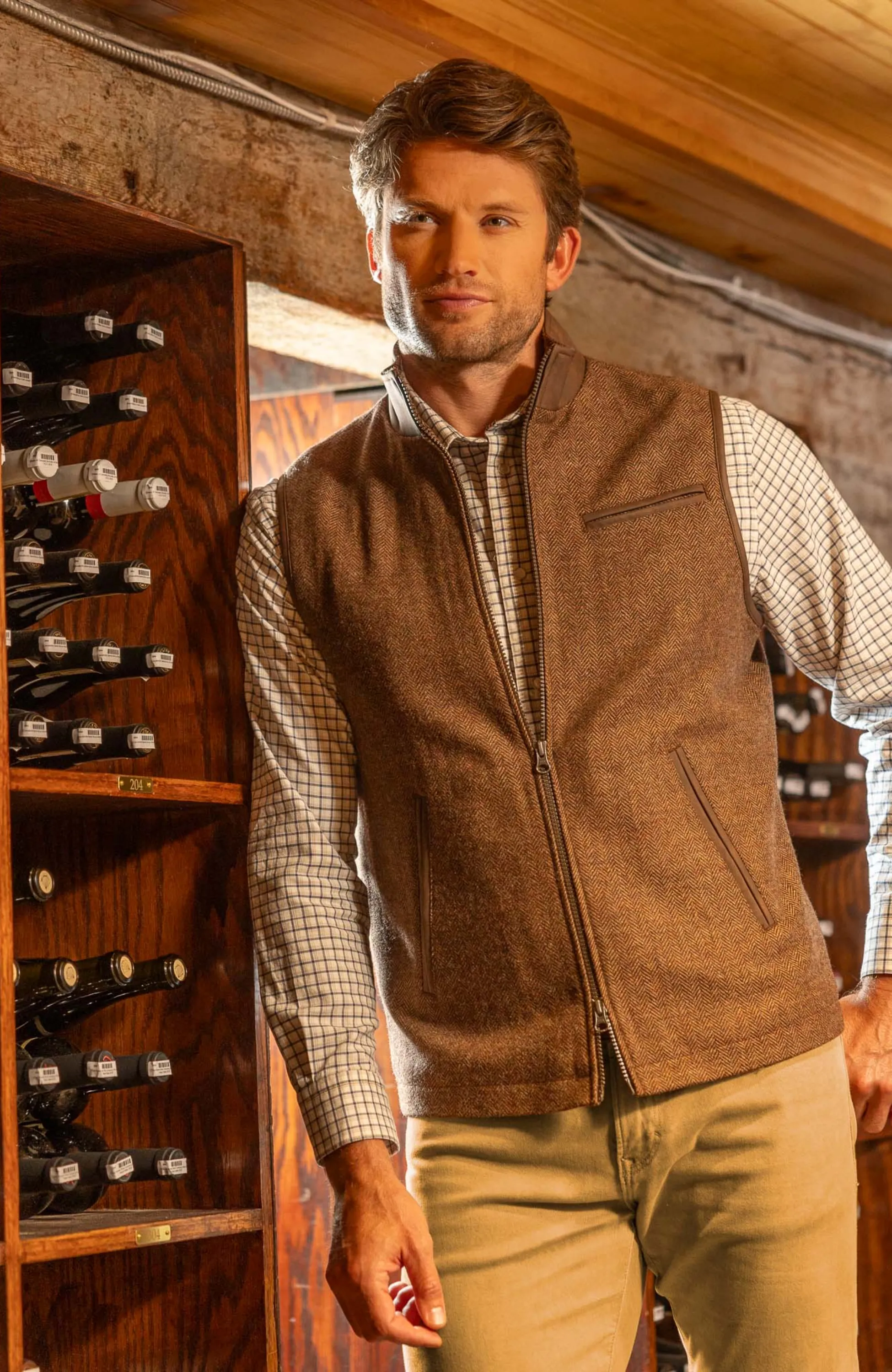 Madison Creek - Mckinney Wool Blend Vest