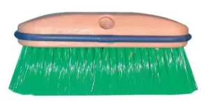 Magnolia Brush Vehicle Wash Brush, 8 in Foam Plstc Blk, 2-1/2 in Trim L, Green Flagged Nylon, 3034