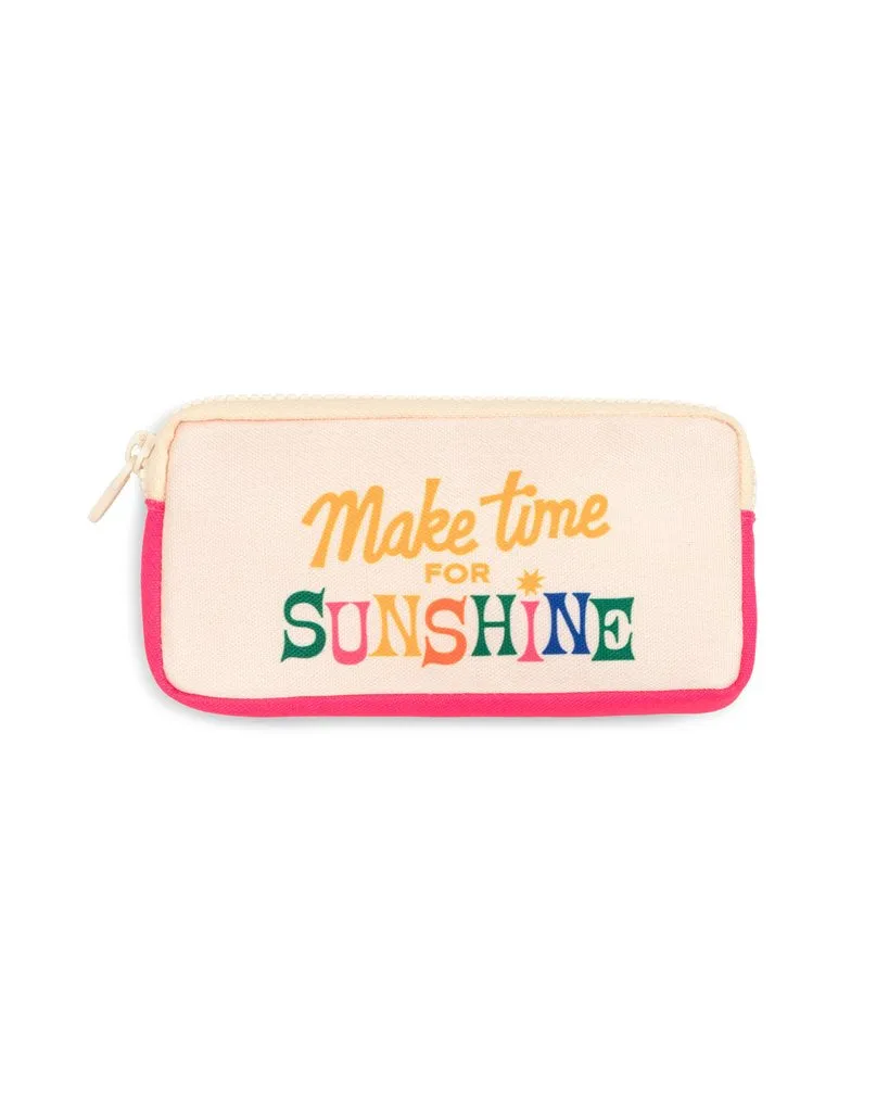 Make Time For Sunshine Glasses Case