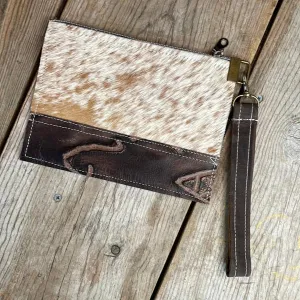 Make-up bag - Longhorn w/ Mahogany Brands