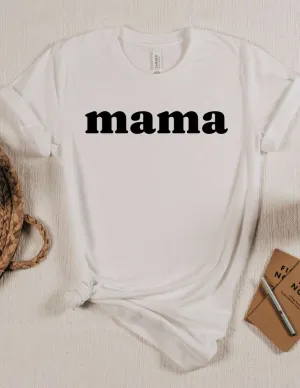 Mama Basic Graphic Tee
