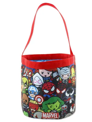 Marvel Kawaii Avengers Collapsible Bucket Tote Bag