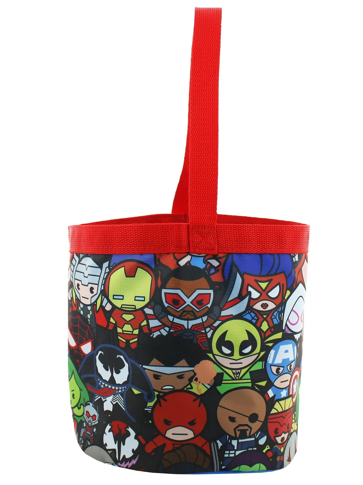 Marvel Kawaii Avengers Collapsible Bucket Tote Bag