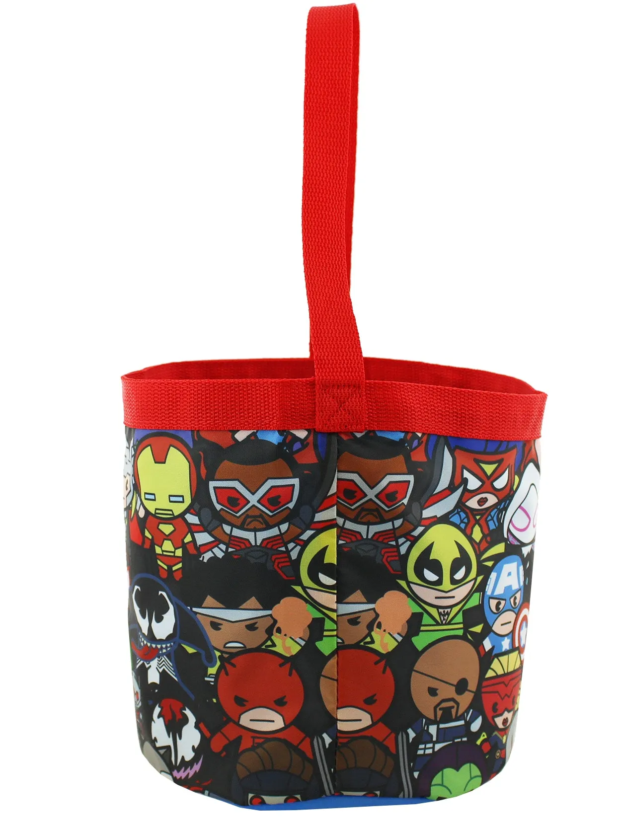Marvel Kawaii Avengers Collapsible Bucket Tote Bag