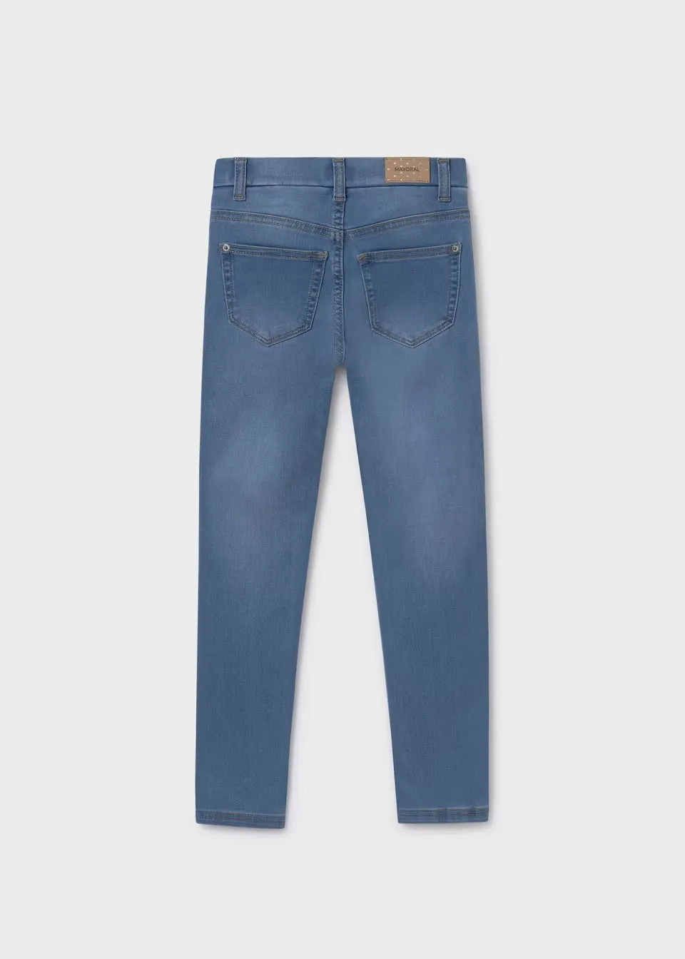 Mayoral Older Girls Mid Denim Jeggings Ss24 554