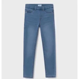 Mayoral Older Girls Mid Denim Jeggings Ss24 554
