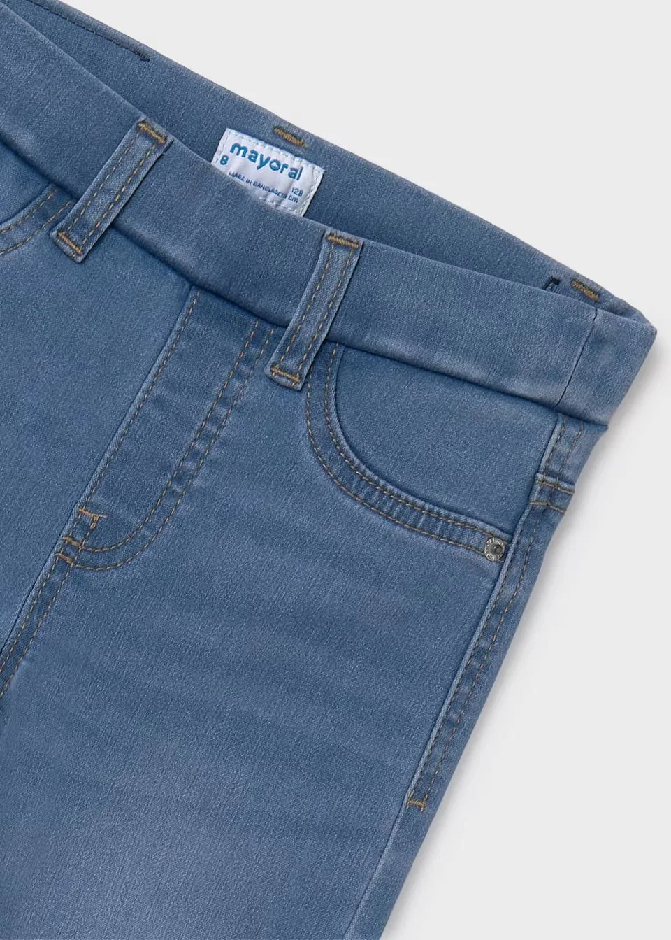 Mayoral Older Girls Mid Denim Jeggings Ss24 554