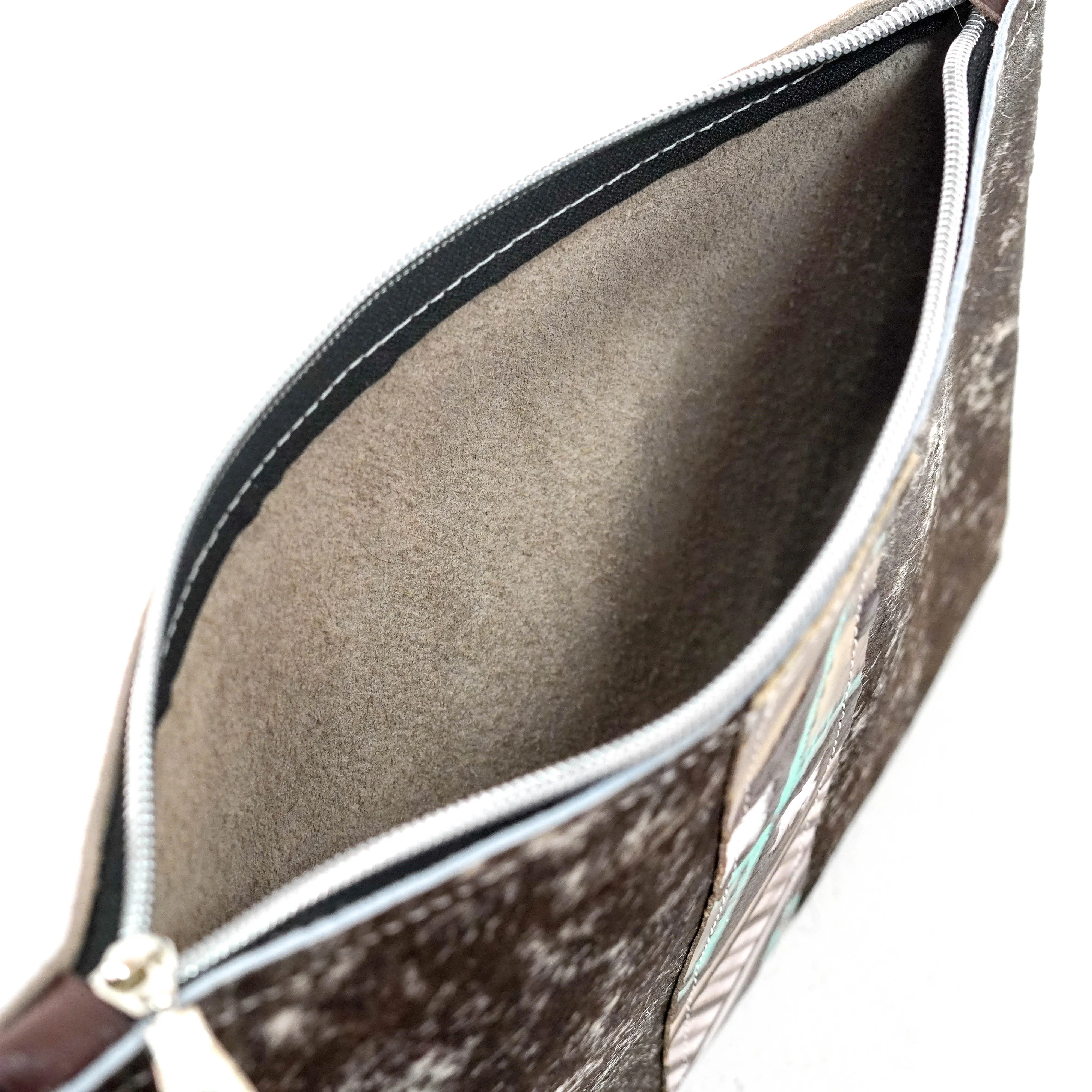 Mega Organizer - Chocolate & White w/ Cocoa Navajo