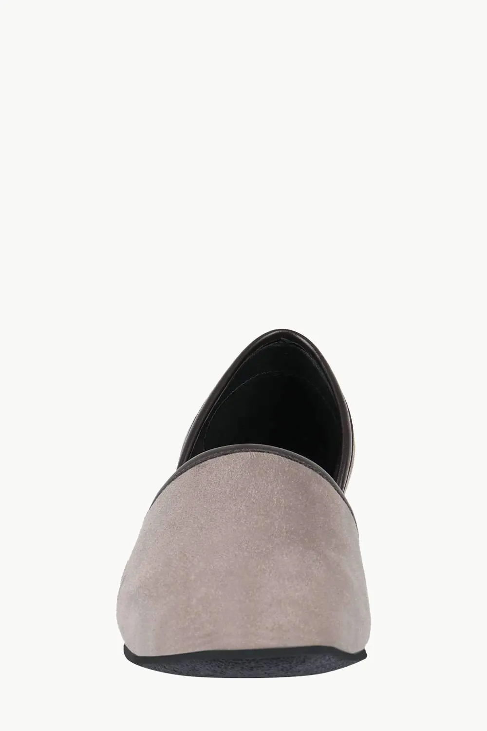 Men's Brown Faux Suede Juttis