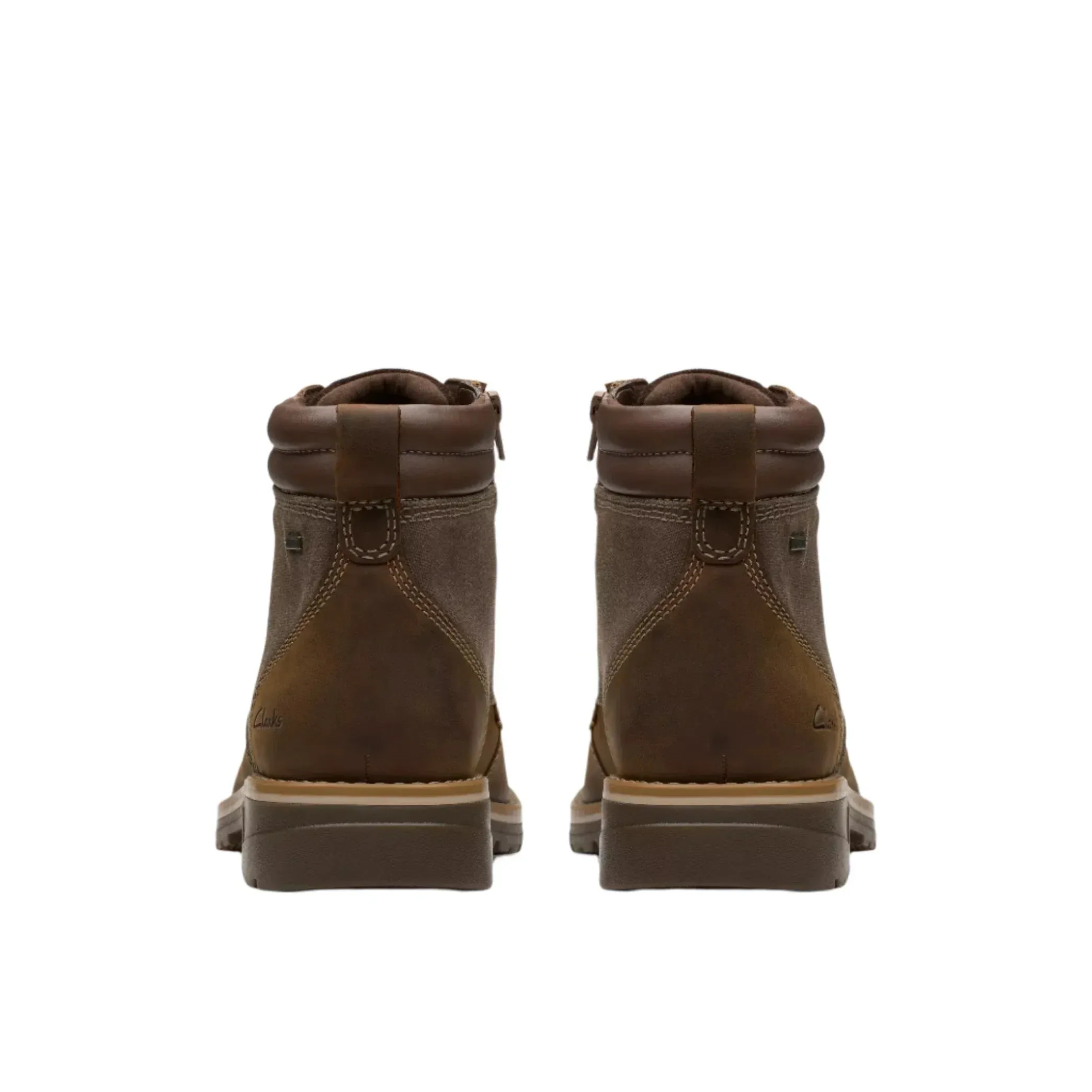 MEN'S CLARKS MORWELL ZIP | BEESWAX LEATHER