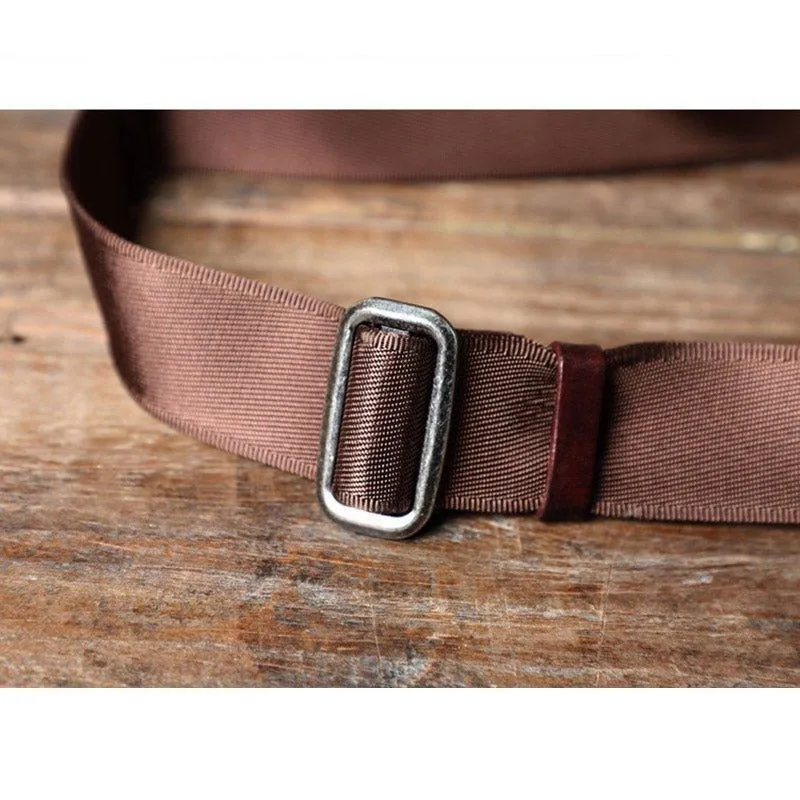 Mens Genuine Leather Sling Bag