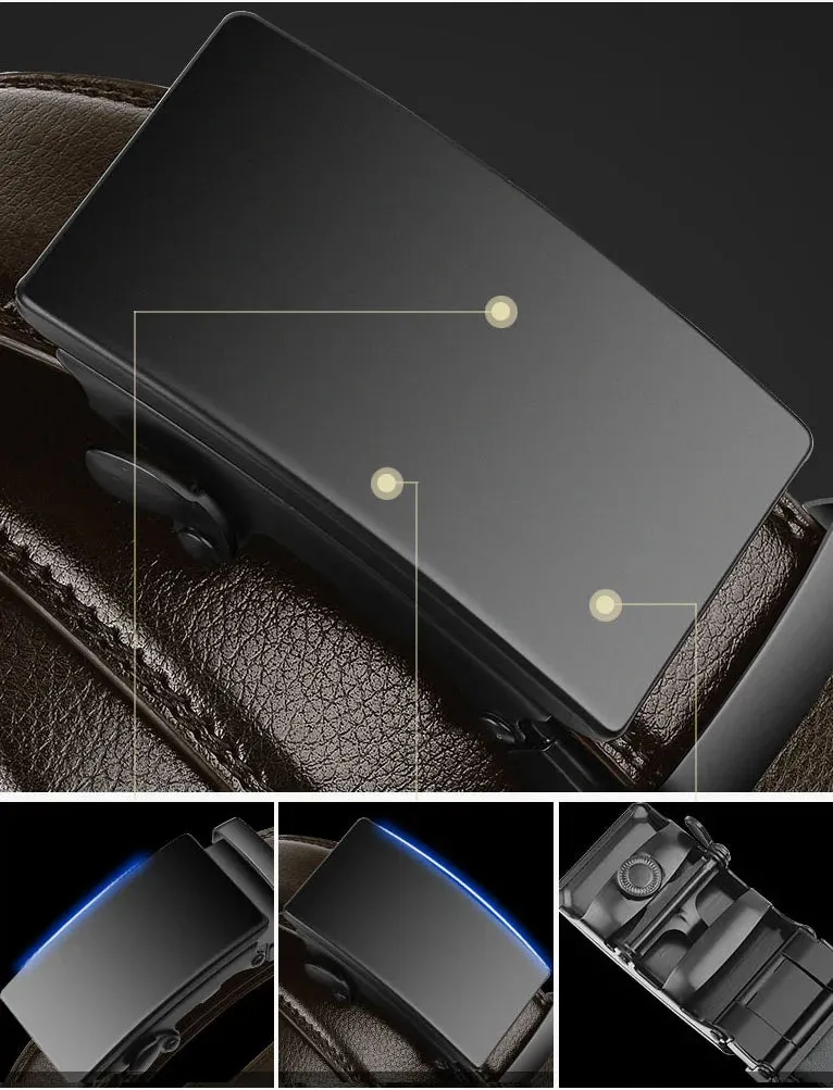 Men’s Luxury PU Leather Belt – Elegant, Durable, and Versatile