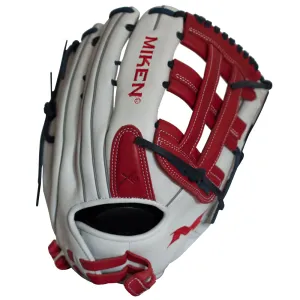 Miken Pro Series 13.5" Slowpitch Glove: PRO135-WSN