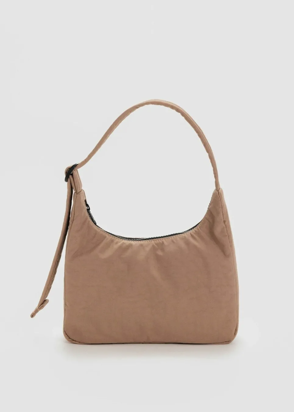 Mini Nylon Shoulder Bag - Cocoa