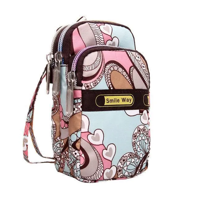 Mobile Phone, Coin and Card Holder Wristbag