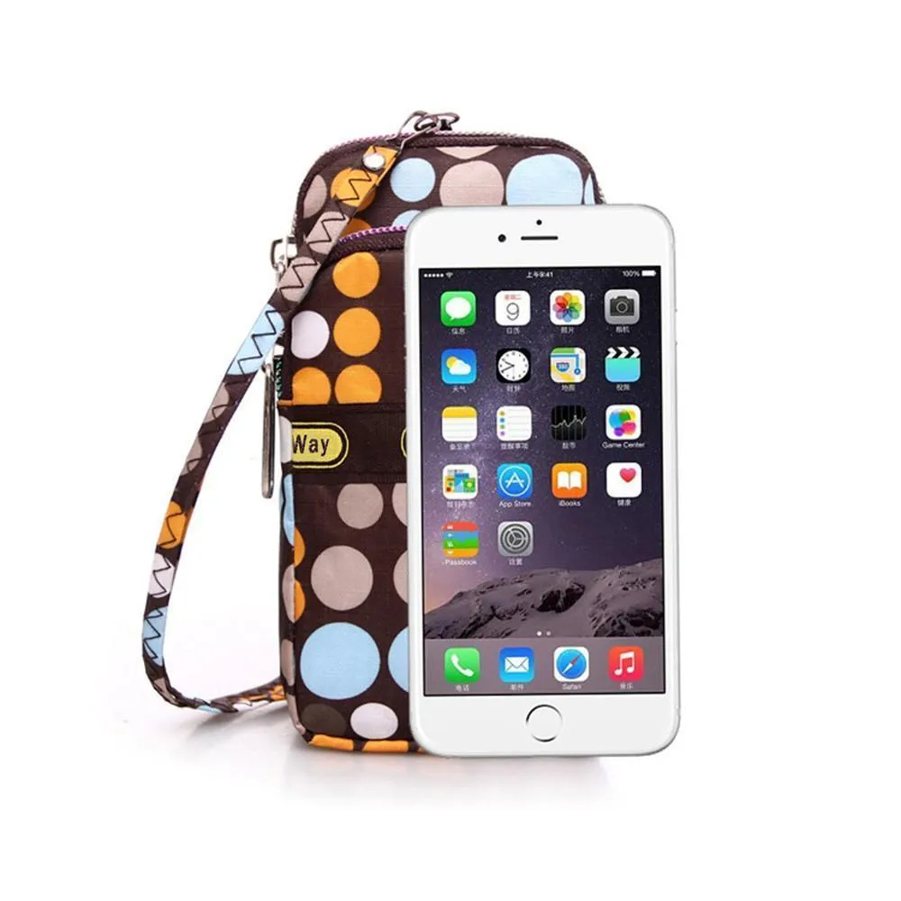 Mobile Phone, Coin and Card Holder Wristbag