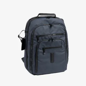 MOCHILA PARA HOMBRE, COLOR Azul, COLECCIÓN COATED NYLON. 31x40x12.5 cm