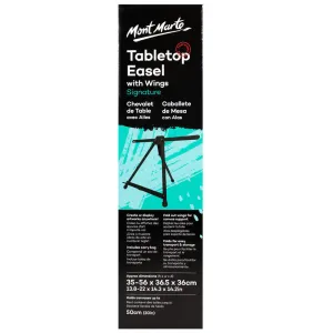 MONT MARTE Aluminium Table Top Easel - max height 20″ (51cm)