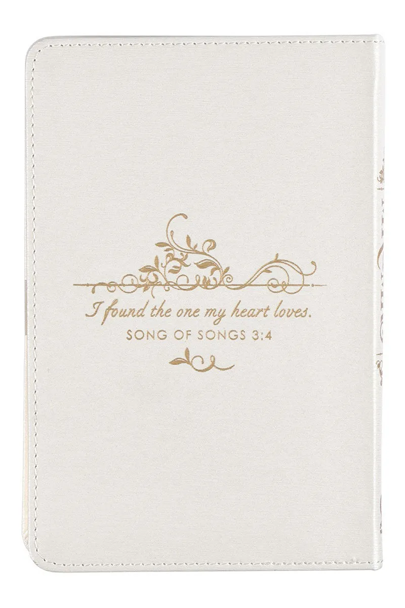 Mr. & Mrs. 366 Devotions for Couples White Faux Leather Devotional
