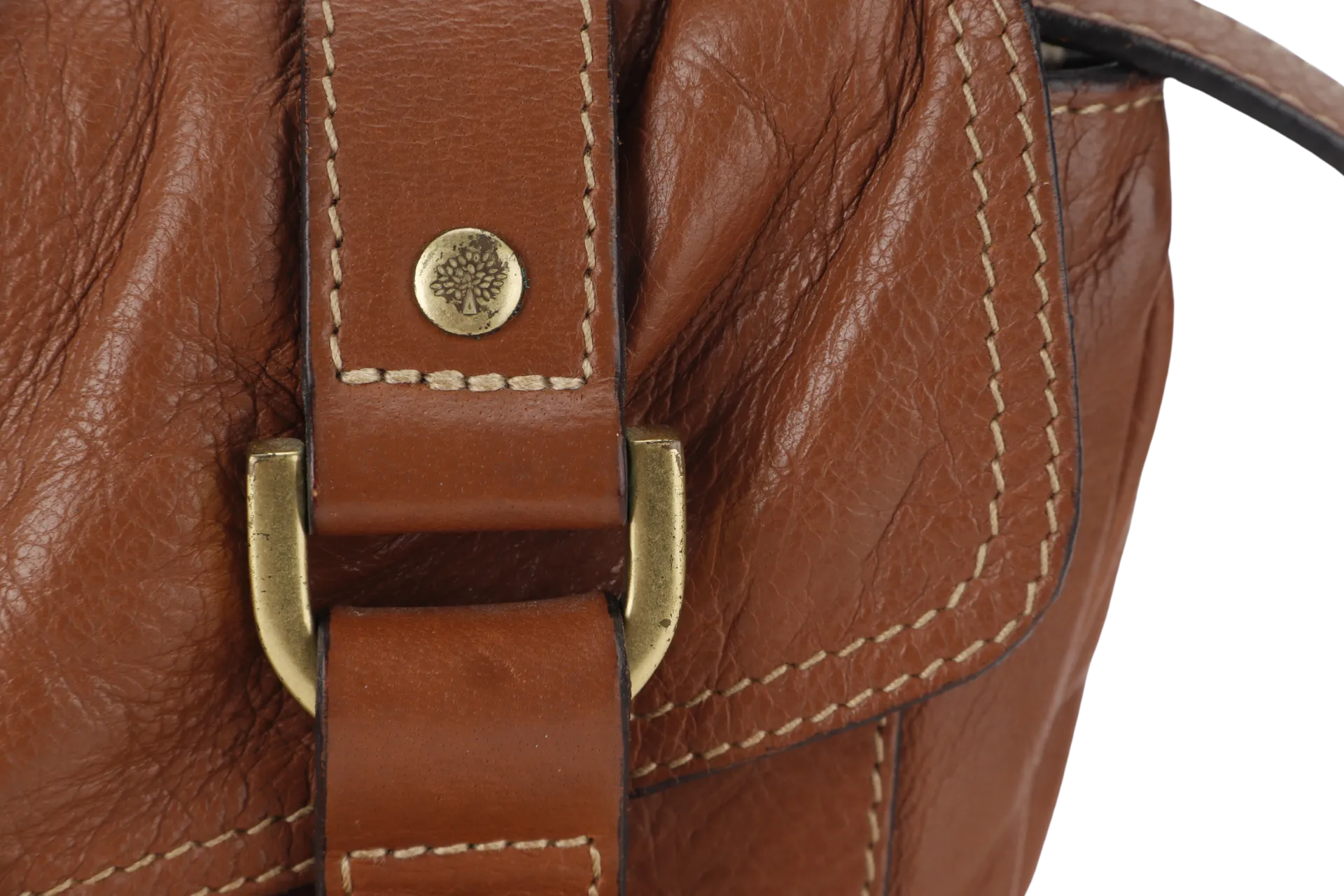 MULBERRY ALEXA CROSSBODY BAG BROWN 997568 WITH DUST COVER