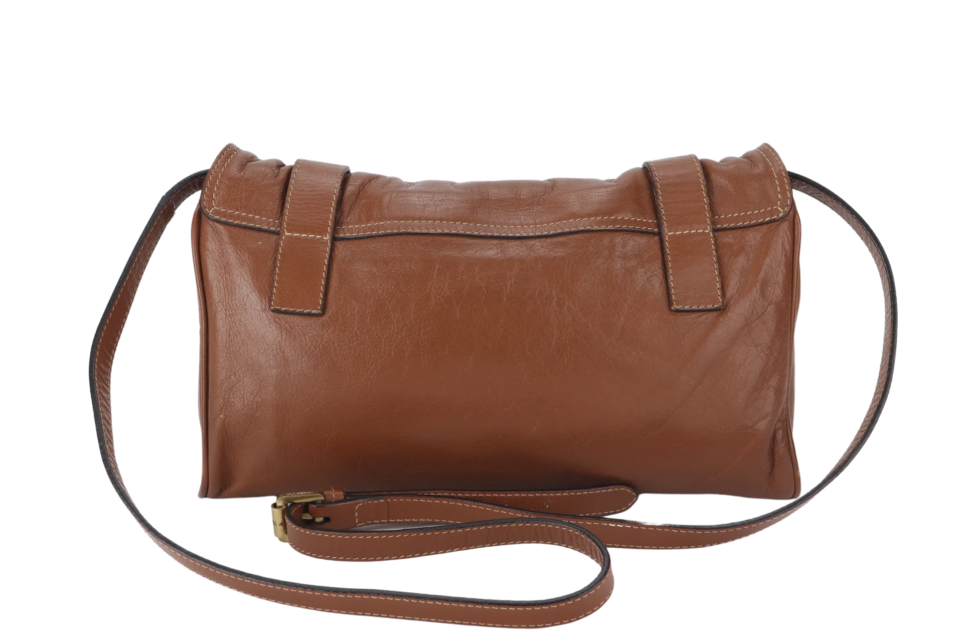 MULBERRY ALEXA CROSSBODY BAG BROWN 997568 WITH DUST COVER