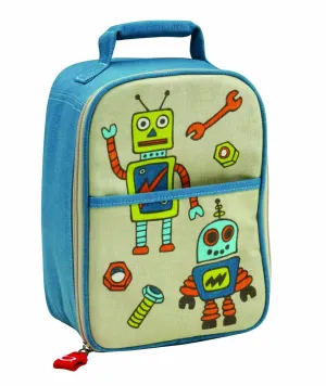 Multi-Purpose Bento Lunch Tote Insulated Bag Retro Robot