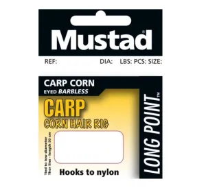 Mustad carp Corn Hair Rigs