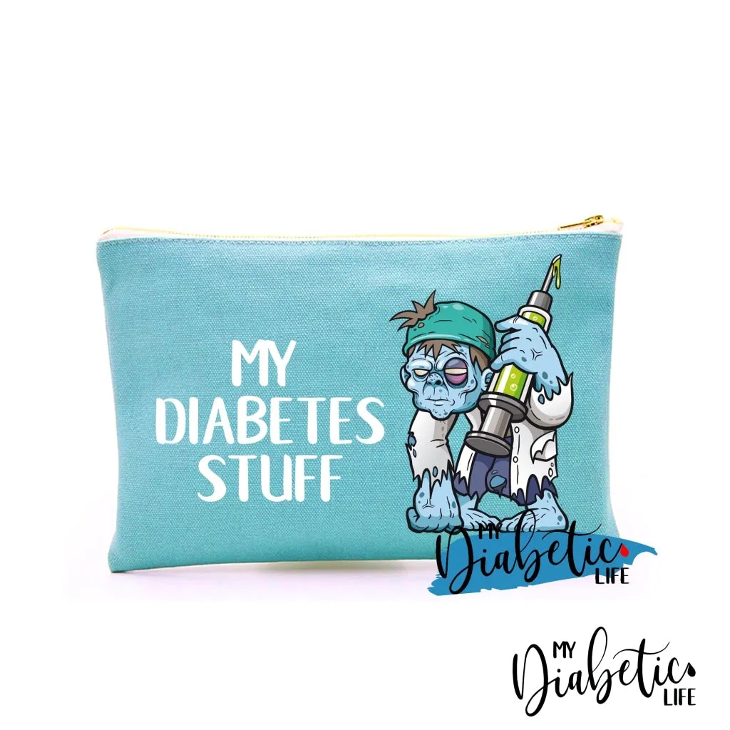 My diabetes Stuff - Zombie - Carry all storage bag